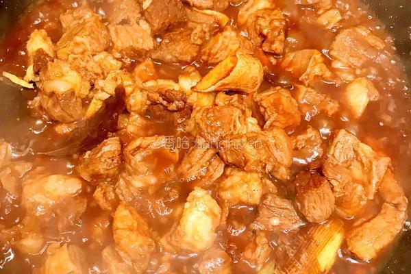 土豆烧牛肉的做法图解5