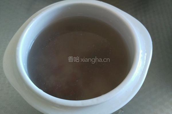 高粱米红豆粥的做法图解4