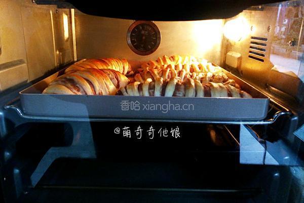 毛毛虫豆沙面包的做法图解20
