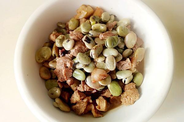 蚕豆烧肉的做法图解10