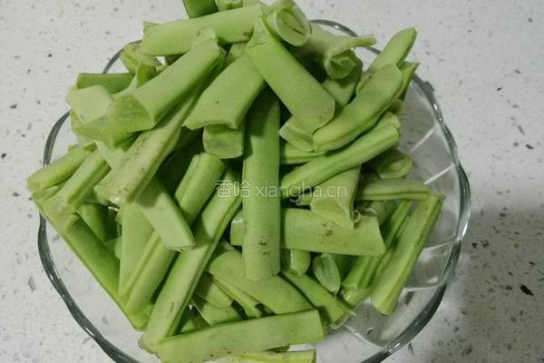 正宗老北京扁豆焖面的做法图解3