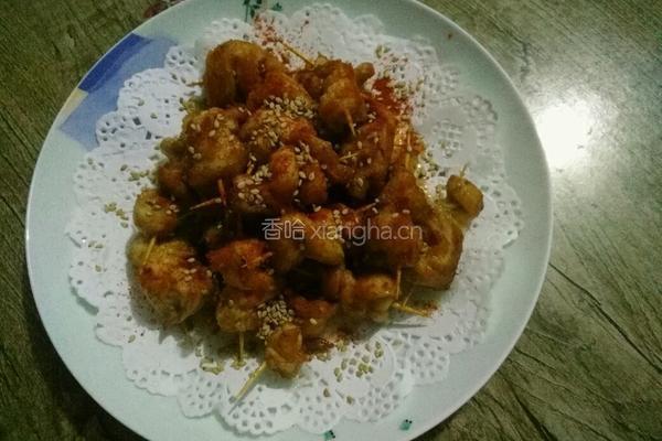 牙签肉（鸡肉版）的做法图解12