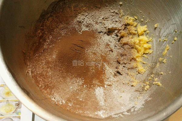 巧克力坚果饼干的做法图解4
