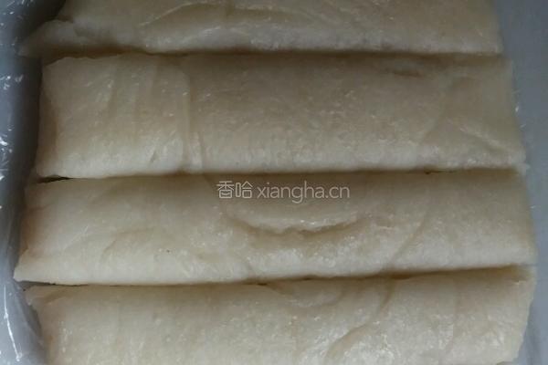 面包机年糕的做法图解3