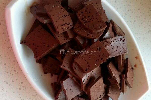 粉汤烩羊血的做法图解3