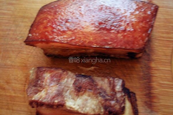盐干菜扣肉的做法图解5