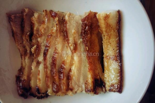 盐干菜扣肉的做法图解7