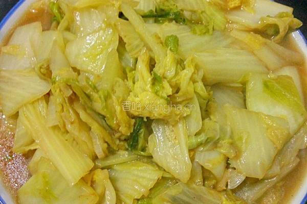 醋溜白菜的做法图解8