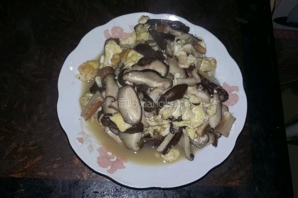 香菇炒鸡蛋的做法图解12