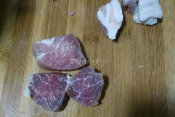 腌肉土豆焖饭的做法图解2