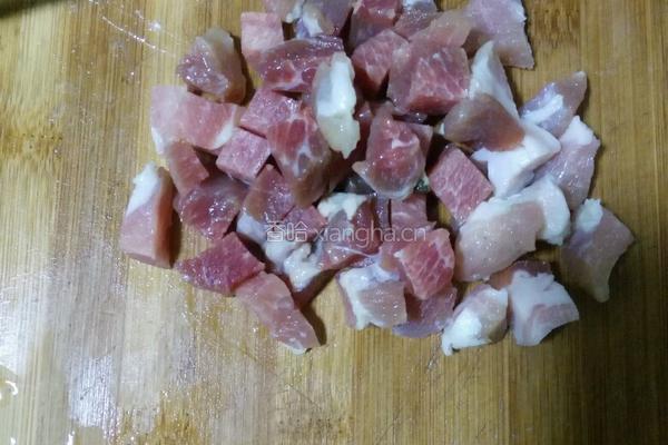 腌肉土豆焖饭的做法图解3