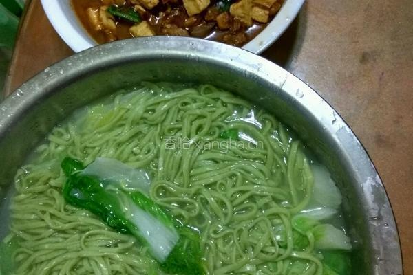 豆腐臊子蔬菜面的做法图解10