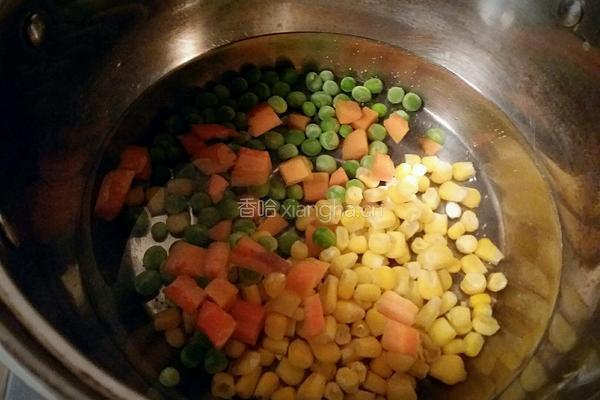 蔬果香虾仁的做法图解5