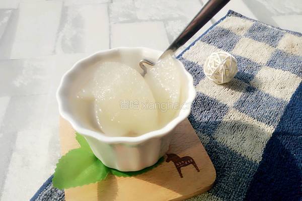 自制梨罐头的做法图解4