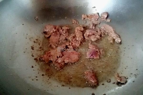 孜然牛肉炒西芹的做法图解7