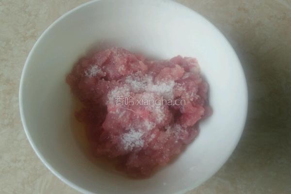 自制瘦肉青菜汤面的做法图解4
