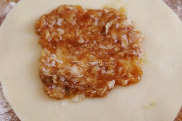 椒香葱油肉饼的做法图解8