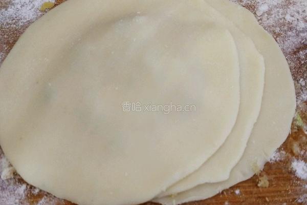 椒香葱油肉饼的做法图解12