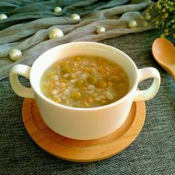 麦仁糯米豌豆盅的做法[图]