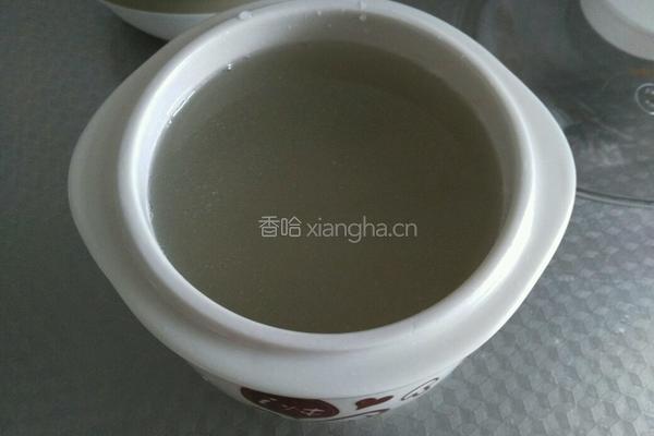 麦仁糯米豌豆盅的做法图解9