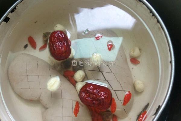 红枣莲子猪腰汤的做法图解6