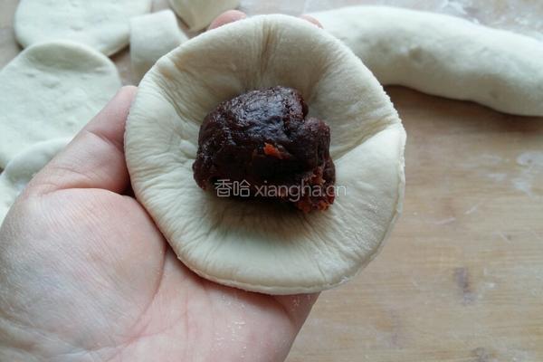 豆沙包的做法图解4
