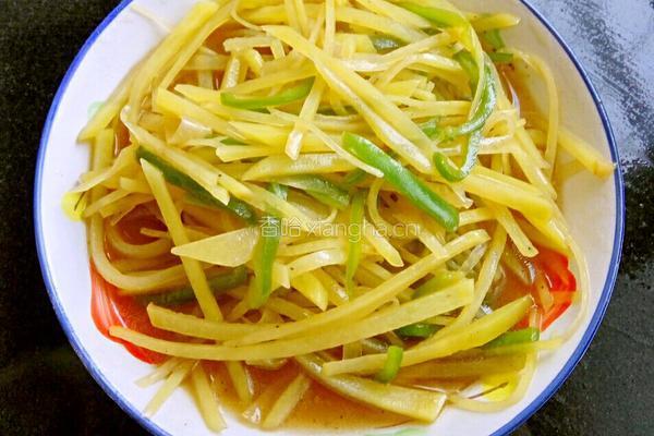 醋溜土豆丝的做法图解6