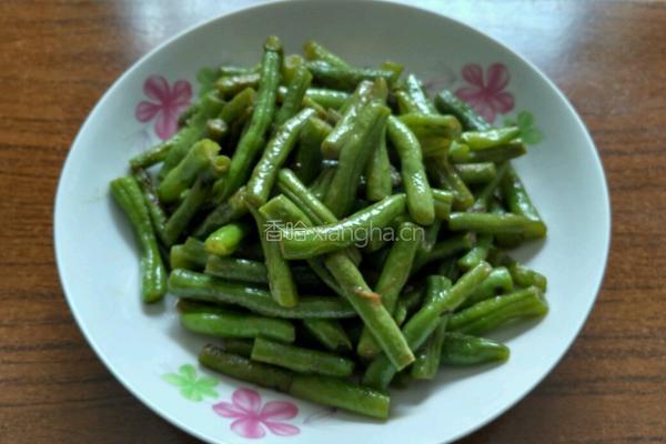 素炒架豆王的做法图解10