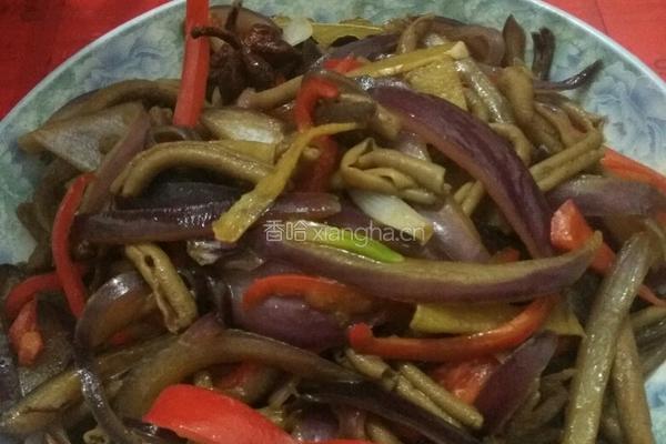 洋葱爆鸡肠的做法图解8