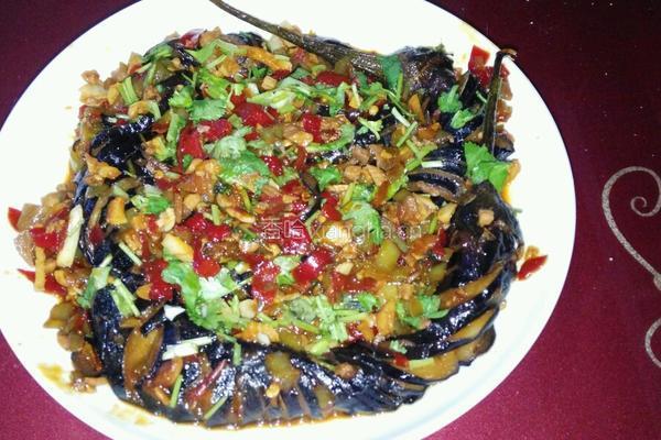 盘龙茄子的做法图解9