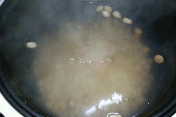 莲藕糯米粥的做法图解3