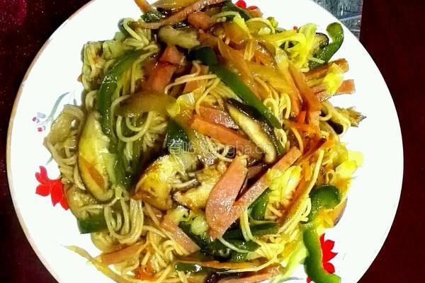 特色炒面的做法图解10
