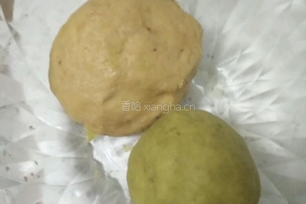 红糖抹茶山楂酥的做法图解1