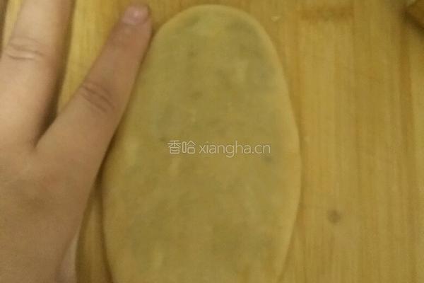 红糖抹茶山楂酥的做法图解4