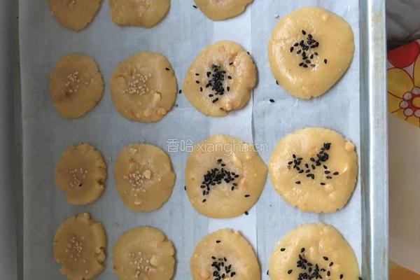 芝麻花生酥饼的做法图解9