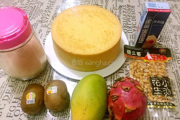 水果蛋糕的做法图解1