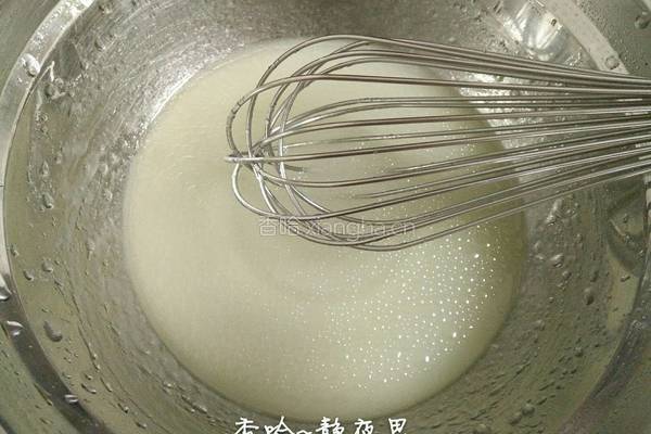 8寸戚风蛋糕的做法图解7
