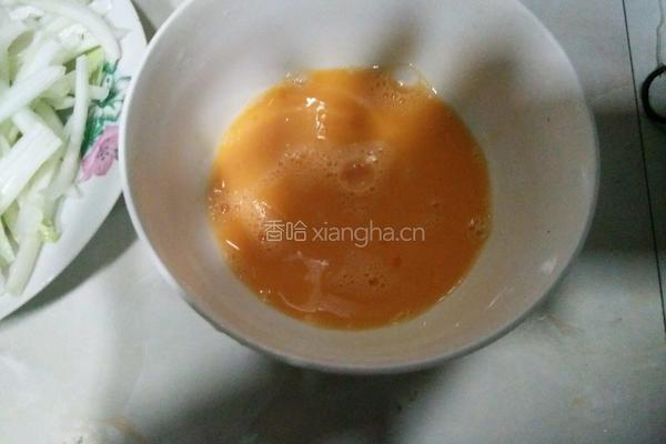 白菜蛋炒饭的做法图解2