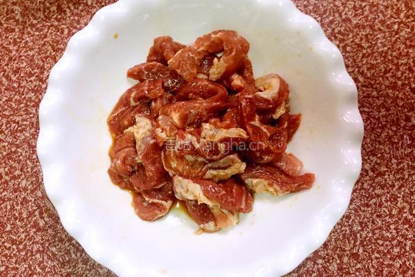 糖醋肉条的做法图解3