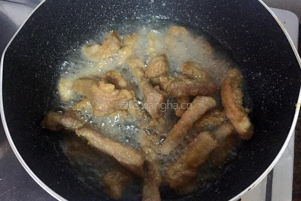 糖醋肉条的做法图解10