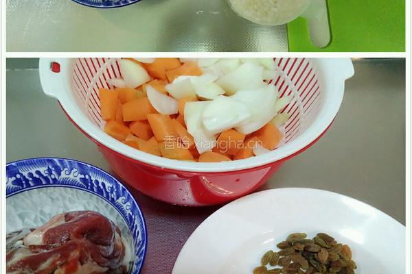 新疆手抓饭的做法图解1