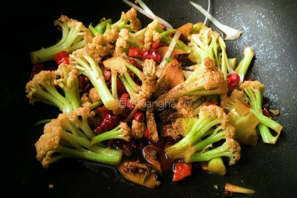 干煸孜然菜花的做法图解9