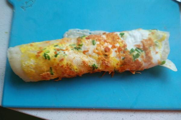 鸡蛋肉松饼（电饼铛版)的做法图解8