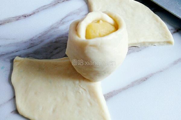 玫瑰面包的做法图解5