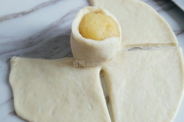 玫瑰面包的做法图解4