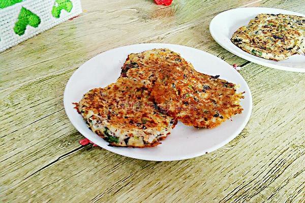 豆渣饼的做法图解6