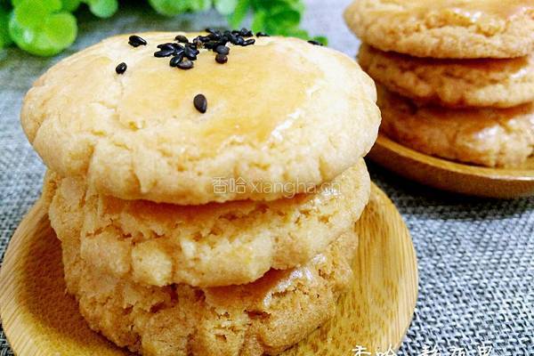 芝麻酥饼的做法图解1