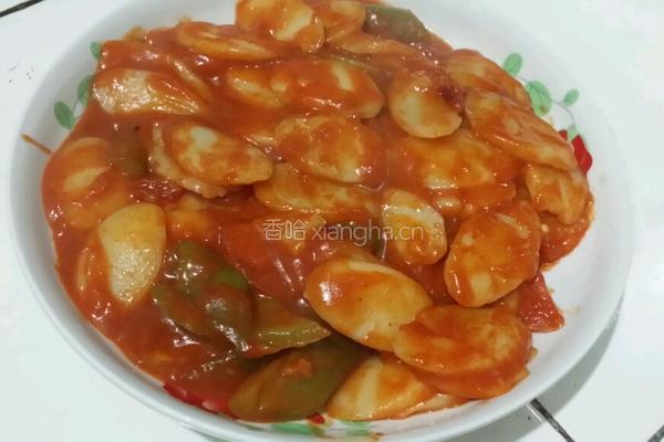 炒年糕的做法图解5