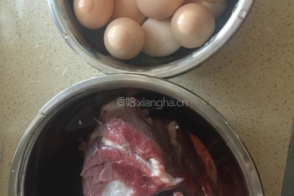 卤牛肉 牛肚 鸡蛋的做法图解2