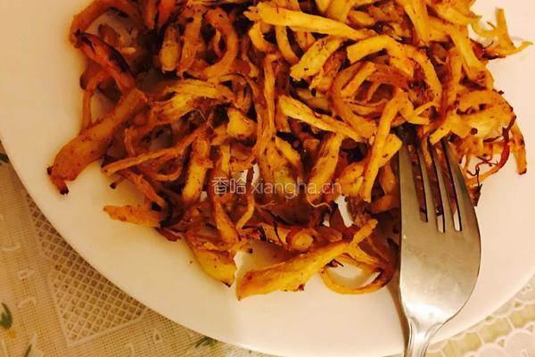 完美减肥健身小零食-烤鸡胸丝儿的做法图解6